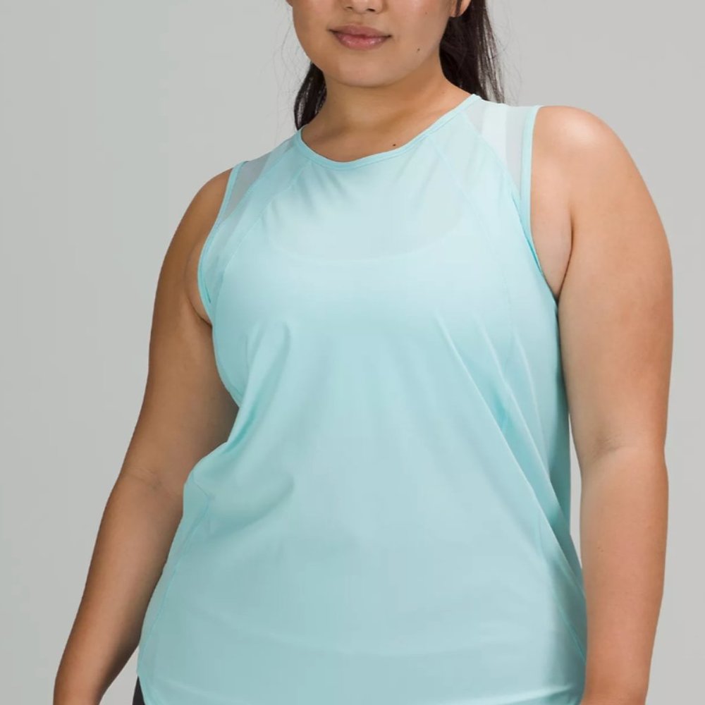 Lululemon Sculpt Tank Top Back Vent Size 2